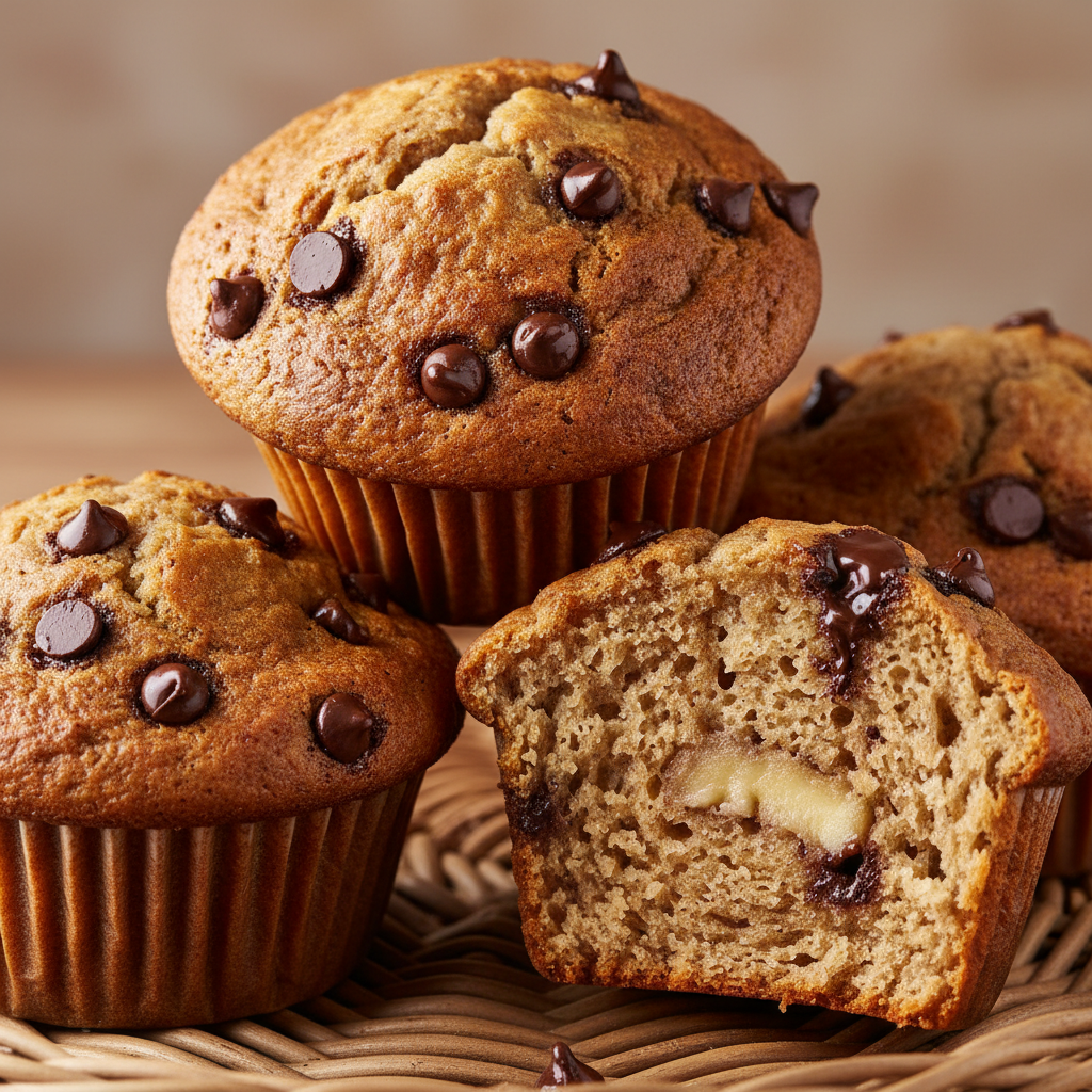 Bake Bakery-Quality: Greek Yogurt Banana Muffins That Stay Moist